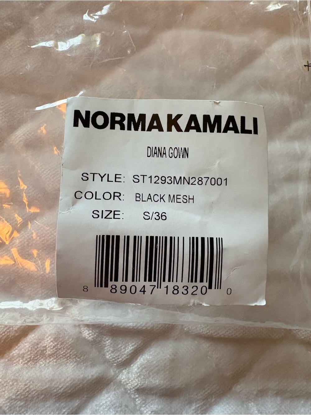 Norma Kamali - Diana Gown - One Shoulder Ruched Sheer Midi Dress - Picture 8 of 8